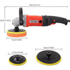 JUSTOOL 1400W, 8 Variable Speed, 7/6/5Inch RO Rotary Polisher