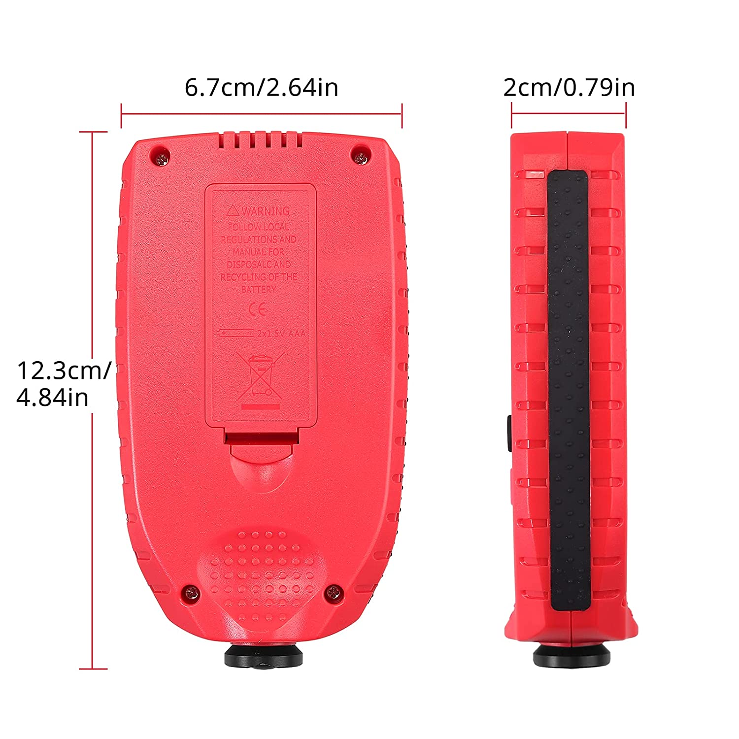 JUSTOOL Meter Handheld with Backlight LCD