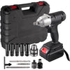 JUSTOOL 20V Cordless Impact Wrench 1/2 inch Max 300 Torque ft-lbs