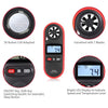 JUSTOOL Digital Anemometer LCD Wind Meter Handheld Wind Speed Gauges Upgraded