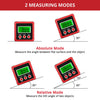 JUSTOOL 0-90° Level Protractor Inclinometer Electronic Digital Angle Finder