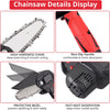 JUSTOOL Chainsaw Mini Power Chainsaw Electric Chain Saw Cordless